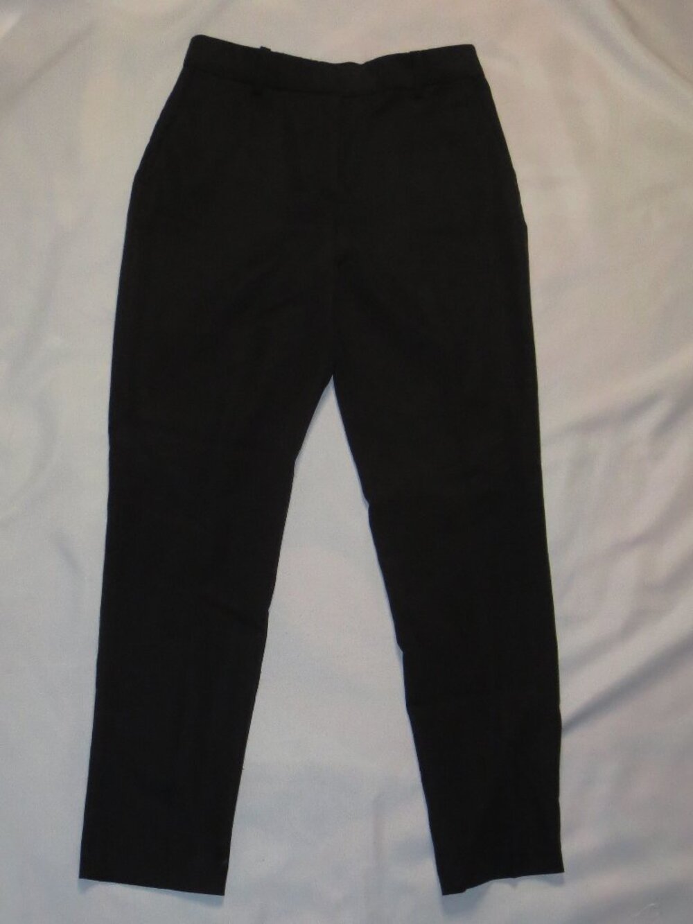 NWT H&M womens PANTS black REGULAR WAIST slacks TROUSERS career CASUAL SIZE 6